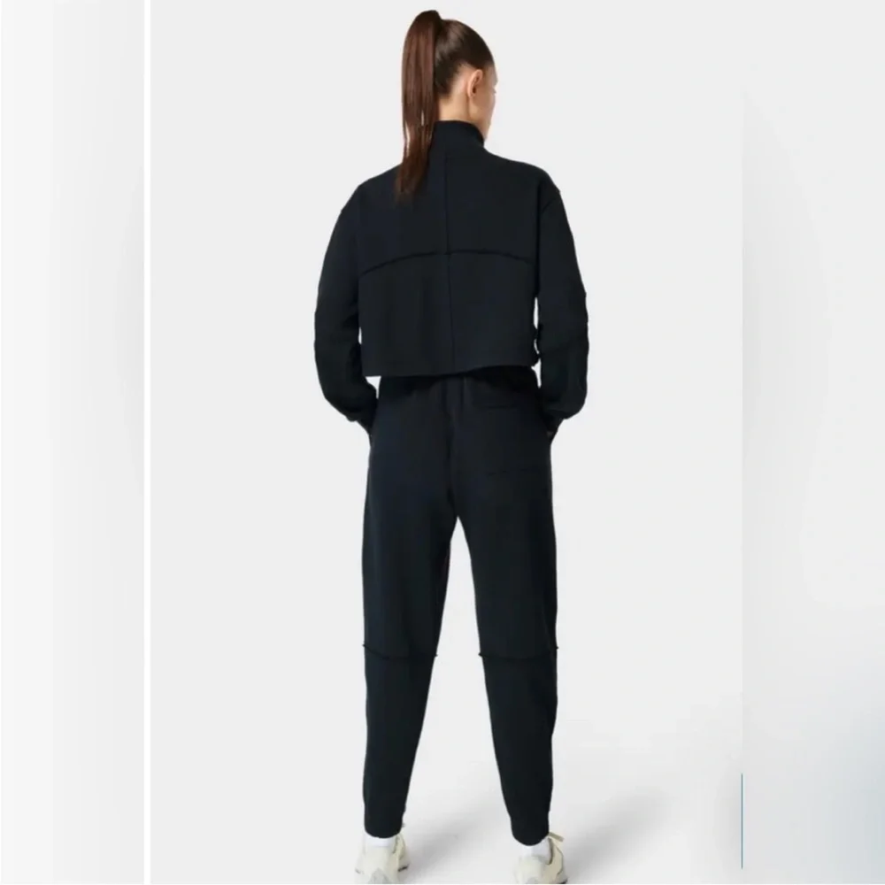 Sweaty Betty Revive Half Zip Crop Sweatshirt-NWT - Picture 2 of 2